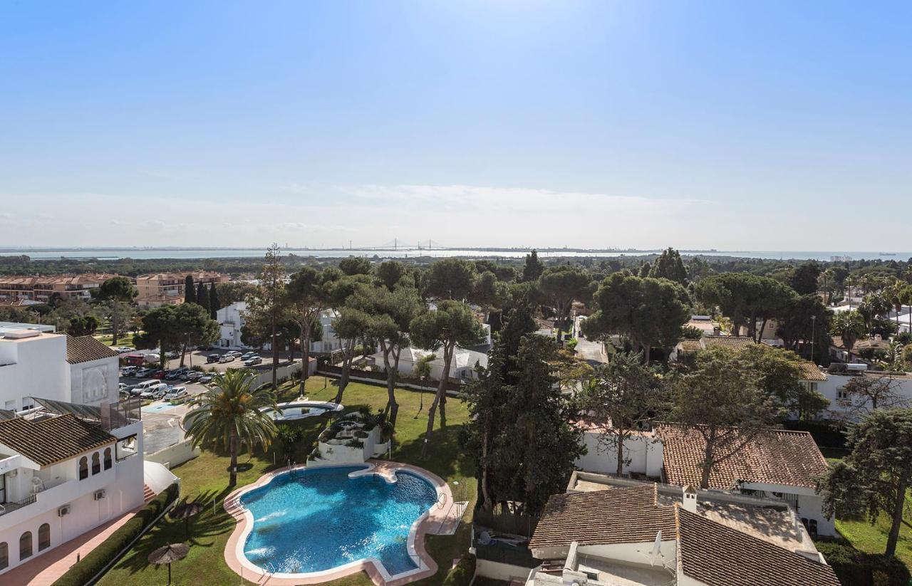 Atico Vistahermosa Piscinas vista Bahía El Puerto de Santa Maria Exterior foto