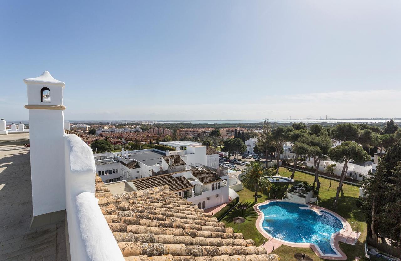 Atico Vistahermosa Piscinas vista Bahía El Puerto de Santa Maria Exterior foto